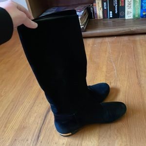 Louis Vuitton vintage suede boots